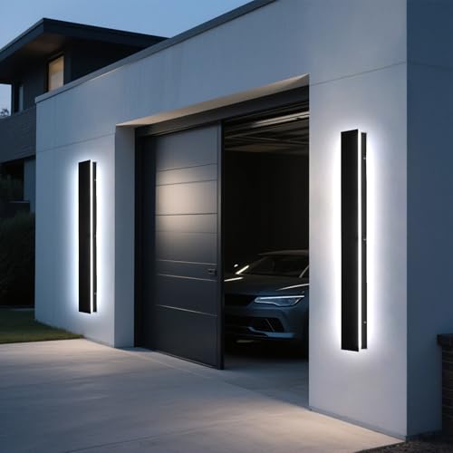 Modern Outdoor Wall Lights (2 Count)
