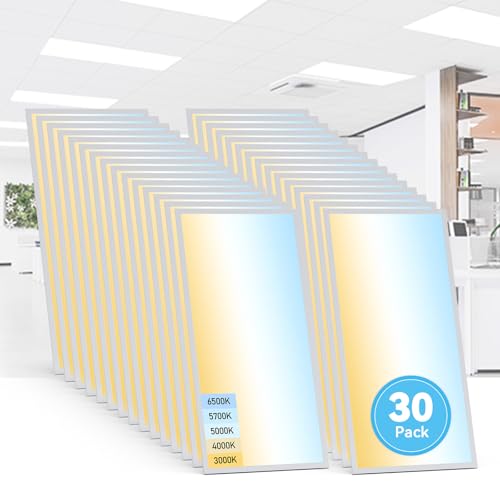30 Pack 2x4 LED Flat Panel Light