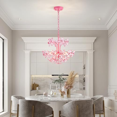Crystal Chandelier Pendant Flushmount Ceiling Light Modern Lighting Fixture for Bedroom Hallway Bar Kitchen Bathroom