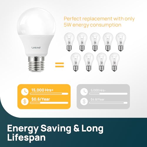 A19 LED Light Bulbs (6 Count)