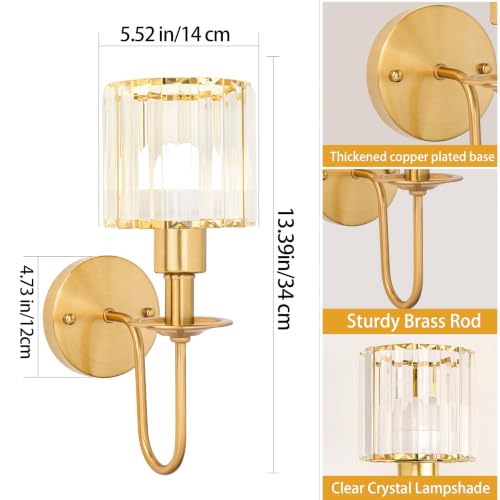 Battery Operated Wall Sconces Set of 2 (2 Count)