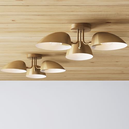 Argo Semi Mount Flush Ceiling Light (2 Count)