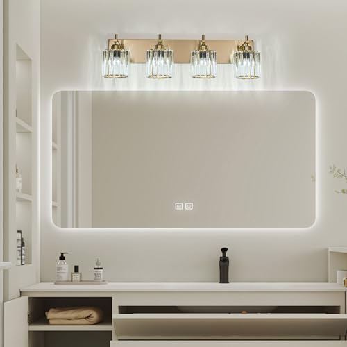 Modern Crystal Bathroom Vanity Lights