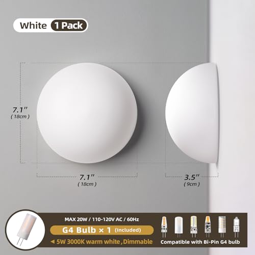 Globe Milk Glass Wall Sconce