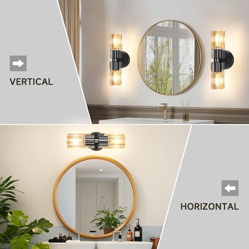 Crystal Wall Sconces Set of Two (2 Count)