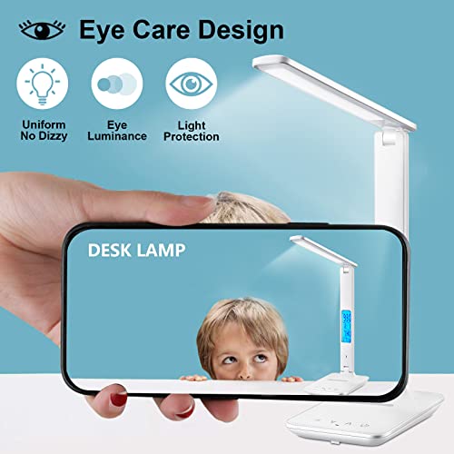 Desk Lamp with Wireless Charger
