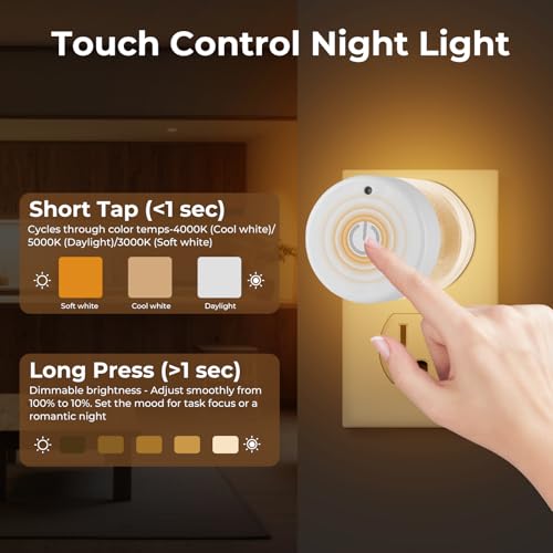 Night Lights Plug into Wall (2 Count)
