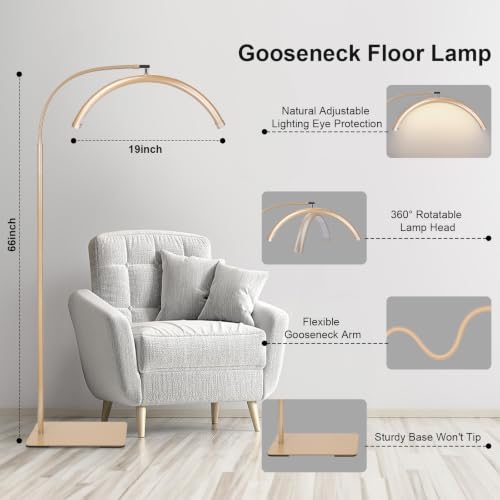 Half Moon LED Floor Light