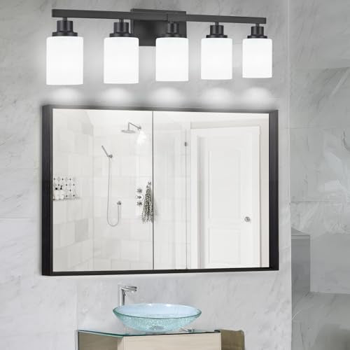 Bathroom Vanity Light Over Mirror 5