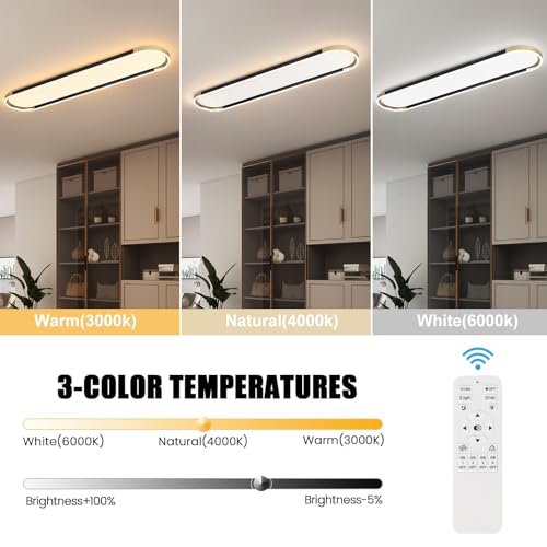 39in Linear Ceiling Light