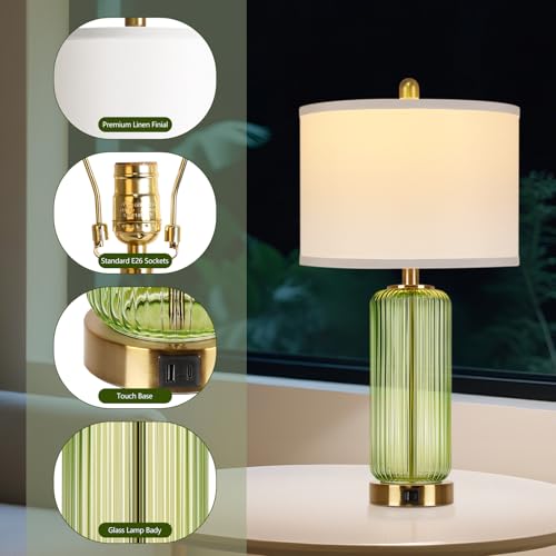 27" Touch Table Lamps (2 Count)