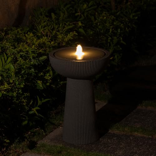 23.23" H Outdoor Water Fountain Made with Eco