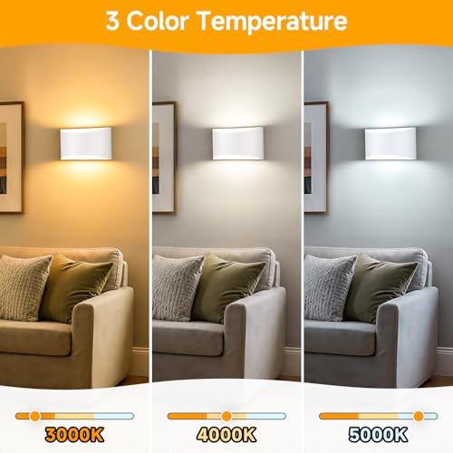 Modern LED Wall Sconce Set of 2 (2 Count)