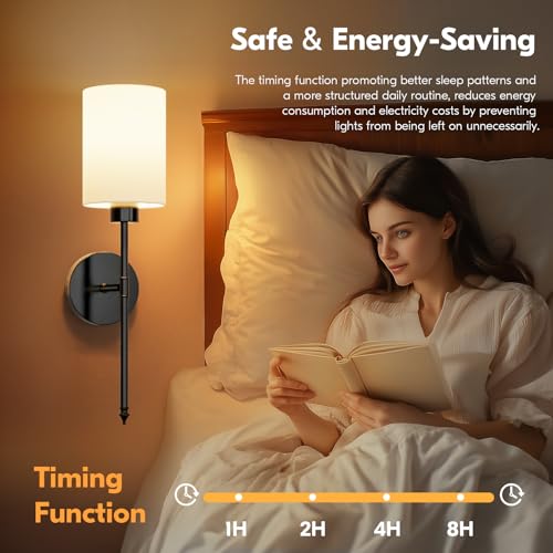 20.67 inch Battery Operated Wall Sconce Set of 2 (2 Count)