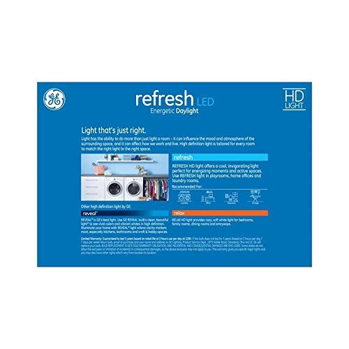 Refresh 60 Watt EQ A19 Daylight Dimmable LED Light Bulb (8 Count)
