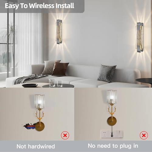 Battery Operated Wall Sconce
