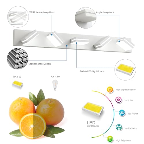 LED Modern Bathroom Vanity Light Fixtures