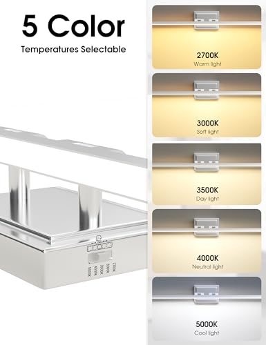 Modern Bathroom Vanity Light 55 inch