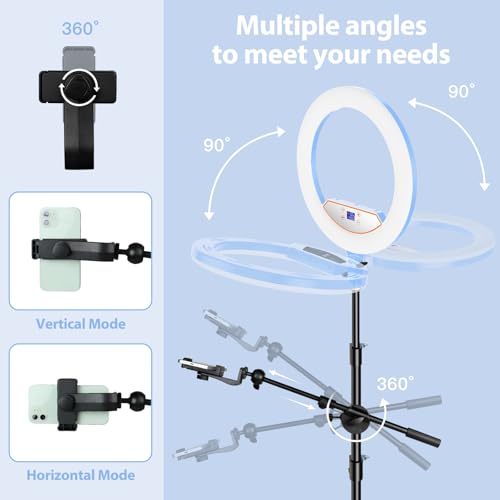 Large 22" Ring Light with Stand for iPad Makeup