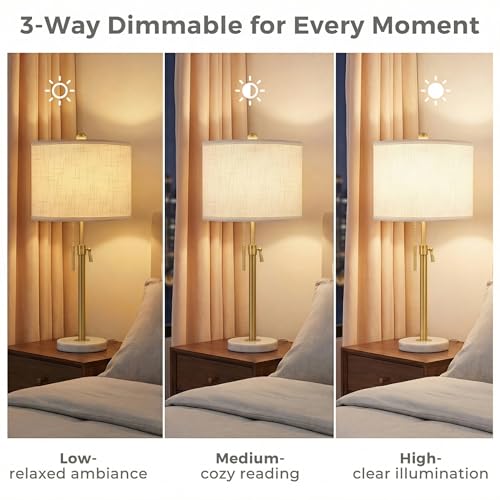 Gold Table Lamps Set of 2 (2 Count)