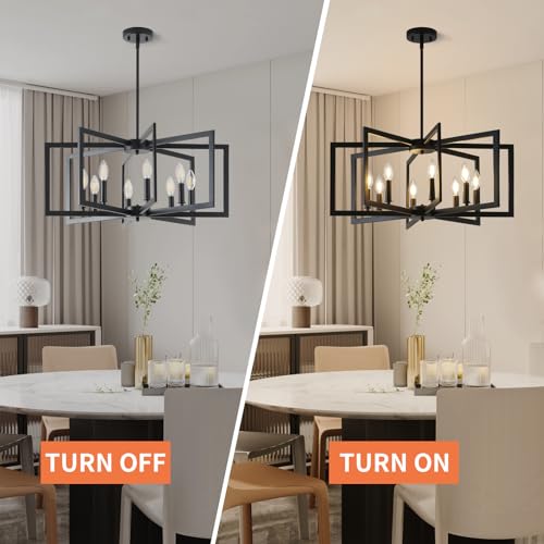 Black Chandelier for Dining Room