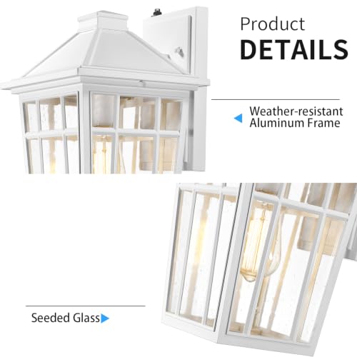 Dusk to Dawn Outdoor Wall Lights for Porch