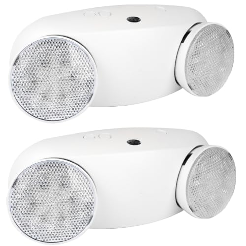 2 Pack Commercial LED Emergency Light