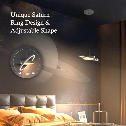 LED Saturn Pendant Lights