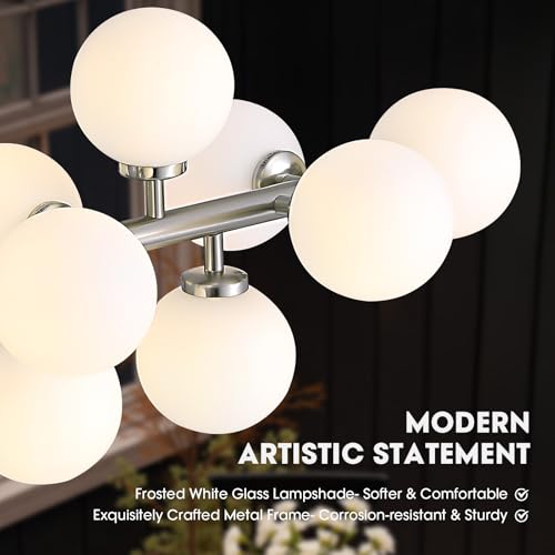 Mid Century Modern Chandelier for Dining Room Light Fixture