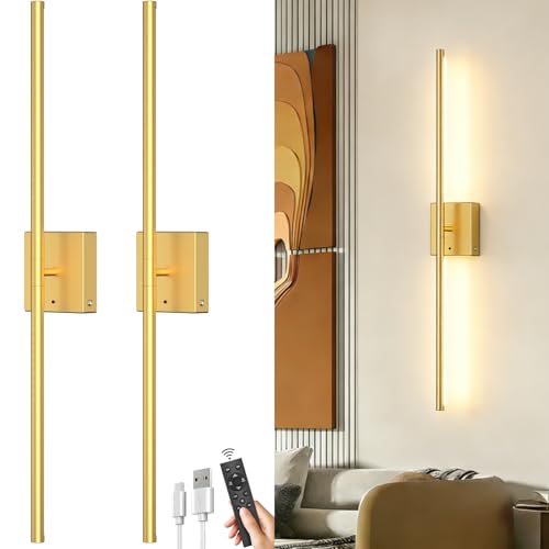 Battery Powered Wall Sconce Set of Two (2 Count)