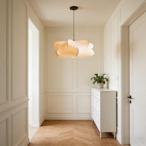 24 Inch Imitated Silk Pendant Light for Dining Room