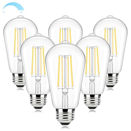 Dimmable LED Light Bulbs 60W Equivalent (6 Count)