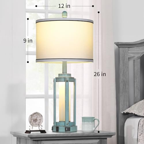 Farmhouse Lamps Set of 2 (2 Count)