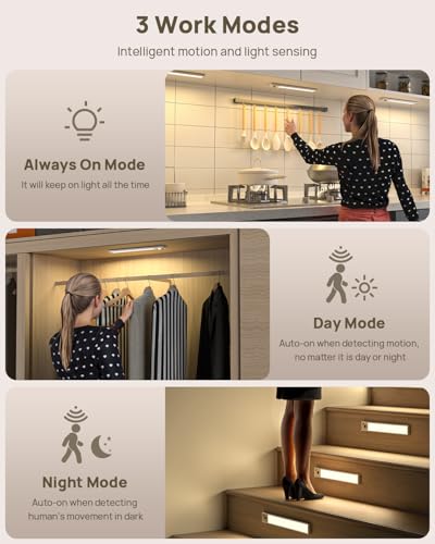 Under Cabinet Lighting with Remote Control (8 Count)