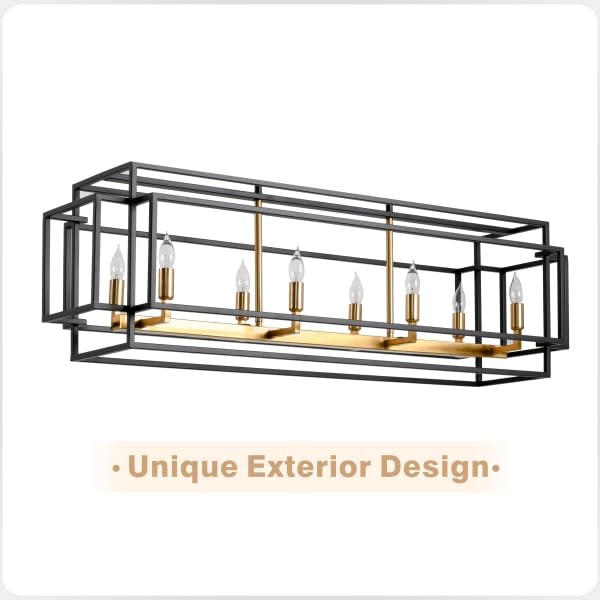 8 Light Kitchen Island Lighting