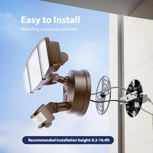 75W LED Flood Light Motion Sensor Outdoor