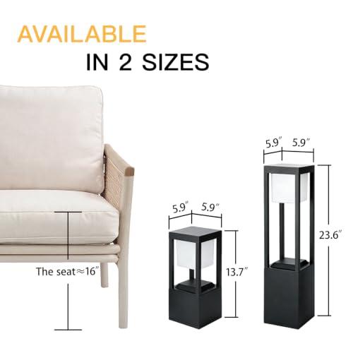 Solar Floor Lamp Outdoor Waterproof