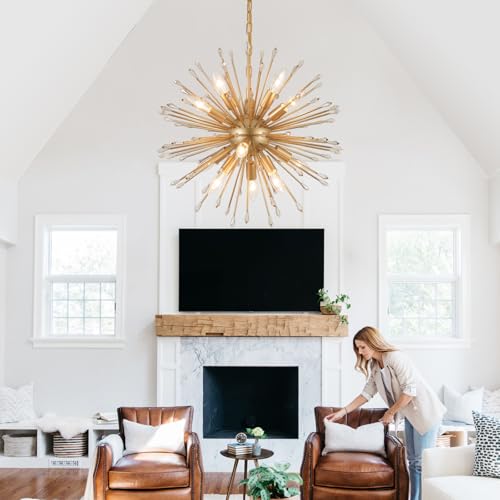 Modern Sputnik Chandelier (12 Count)