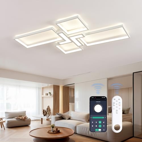Modern Ceiling Light 32'' 50W 3000K