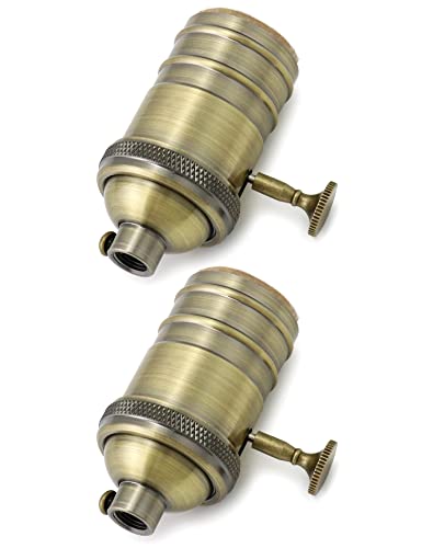E26 E27 Lamp Socket (2 Count)