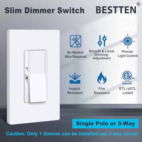 20 Pack Dimmer Light Switch (20 Count)