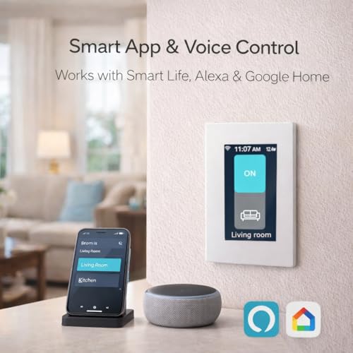 L9 2in1 LCD Smart Light Switch
