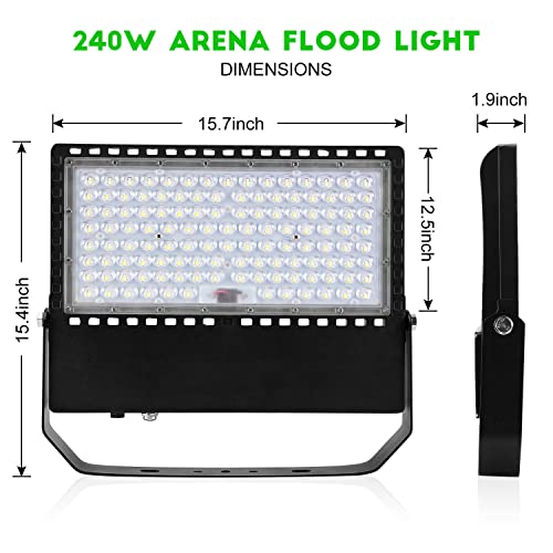36000Lm 240W Led Stadium Outdoor Flood Light Area Lighting for Sport