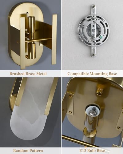 Alabaster Wall Sconces