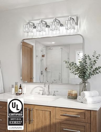Chrome Bathroom Light Fixtures