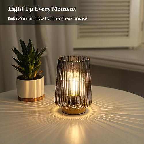 Battery Powered Lamp with Timer (2 Count)