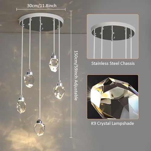 Modern Crystal Pendant Light
