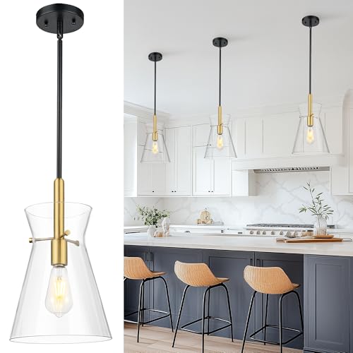 Black and Gold Pendant Light Fixtures