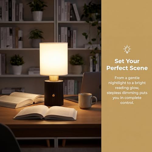 11" Height Modern Cordless Table Lamp