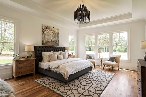 Modern Farmhouse Chandelier for Dining Room 21"